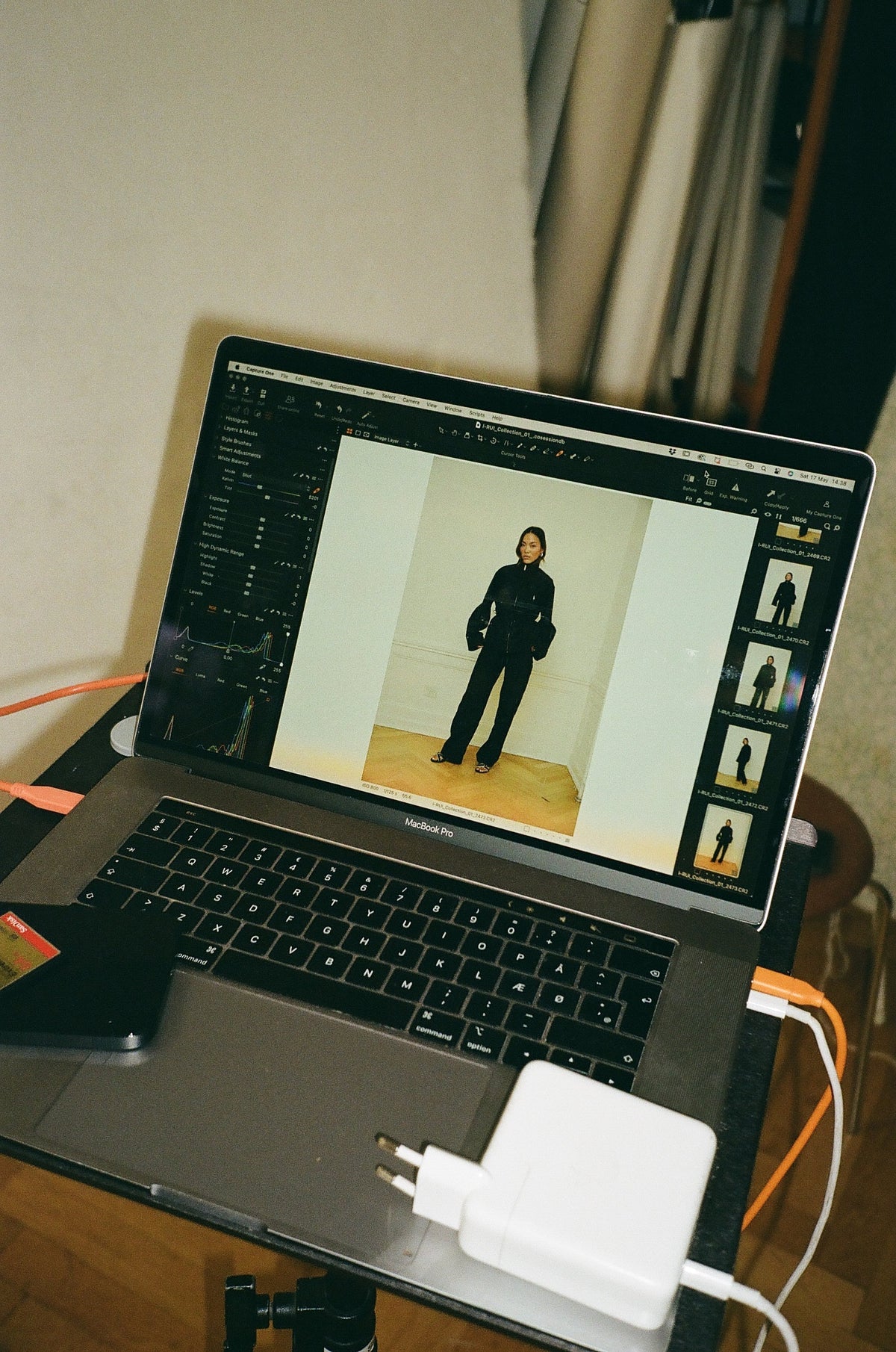 BTS from AW25 shoot