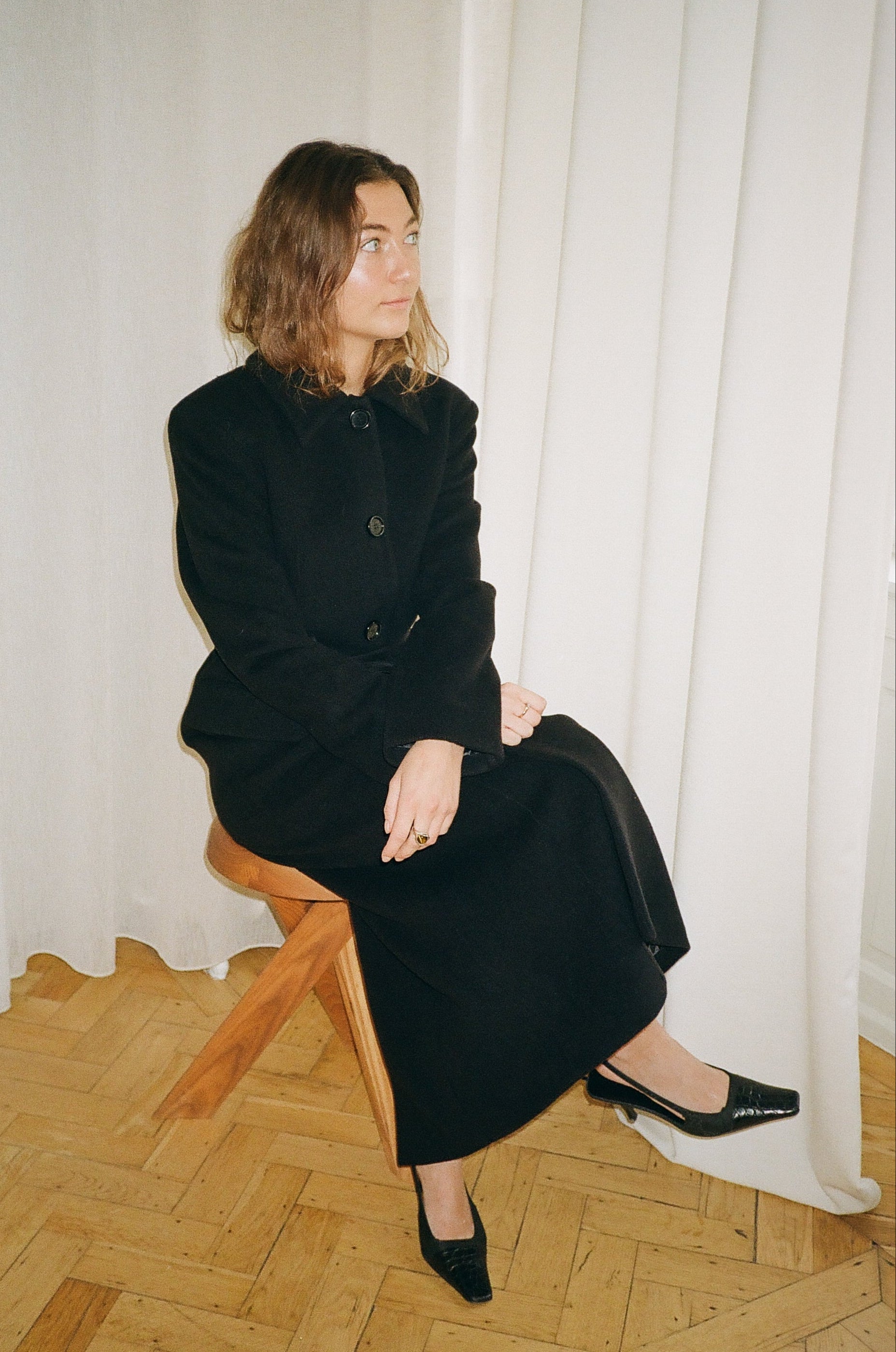 Julie Coat Black