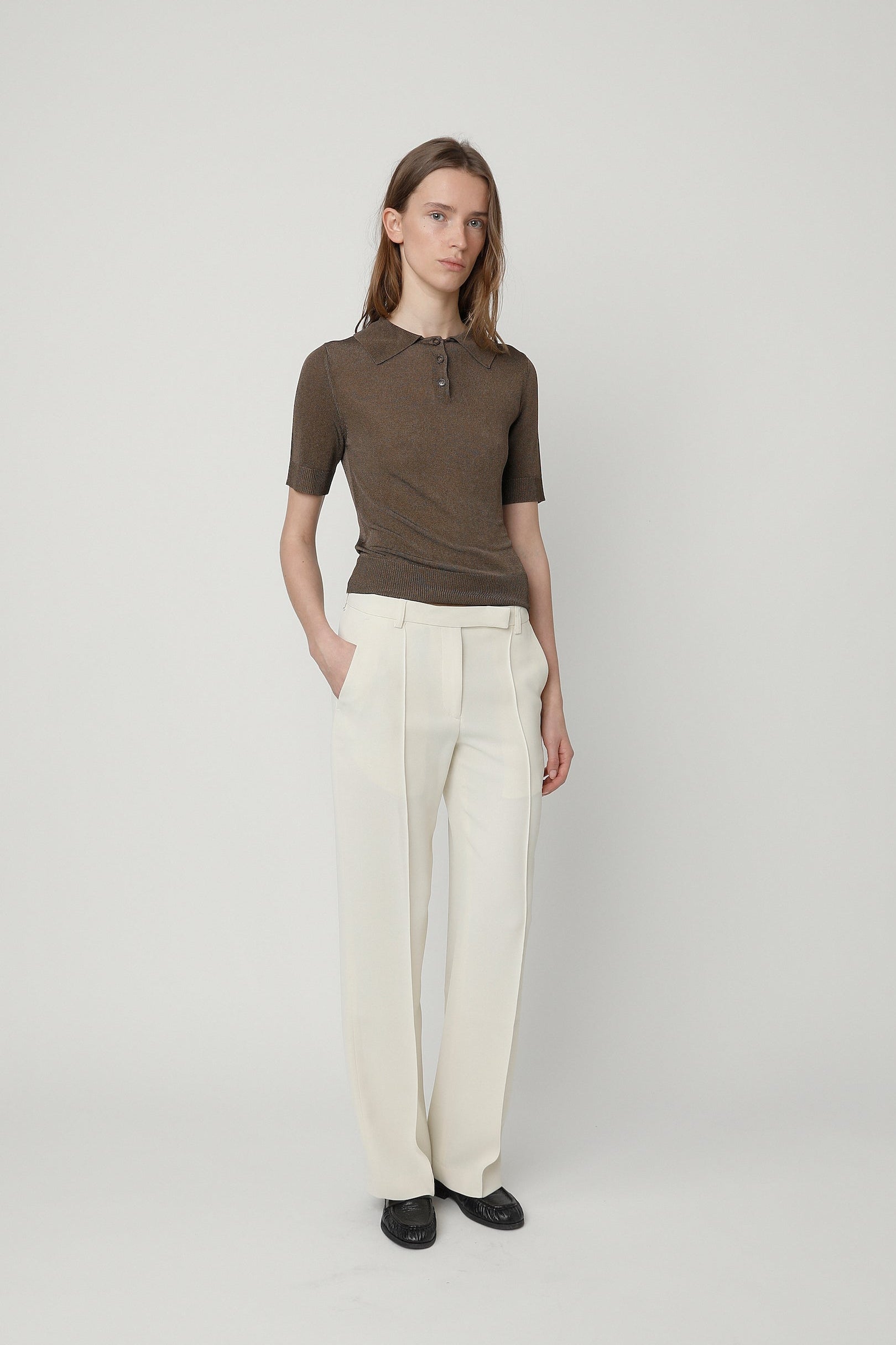 Luna Knit Polo