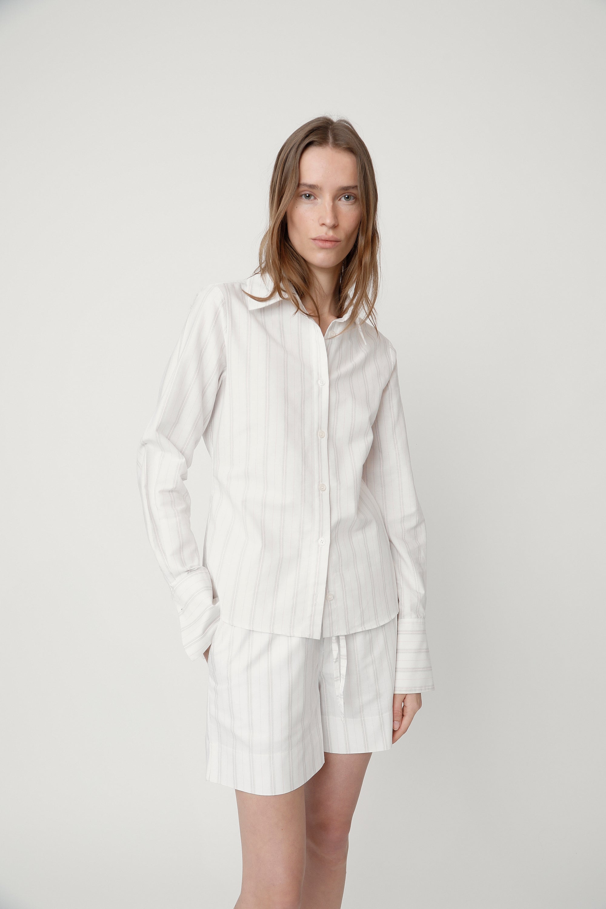 Lauren Fitted Shirt Striped