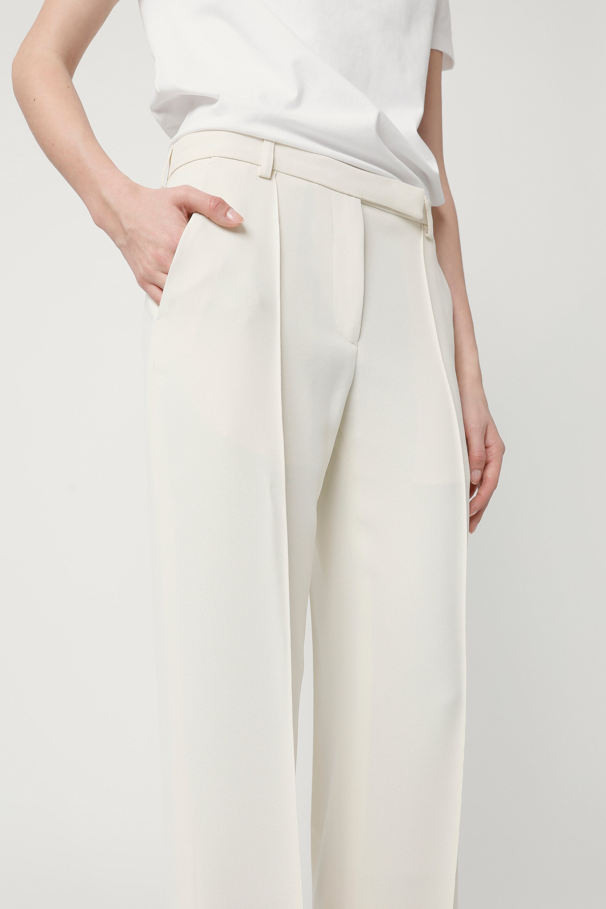 Marie Trousers White