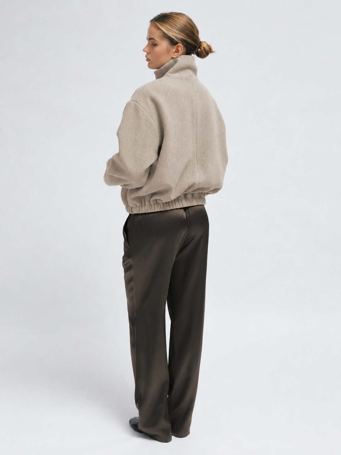 Lucca Bomber Jacket Beige