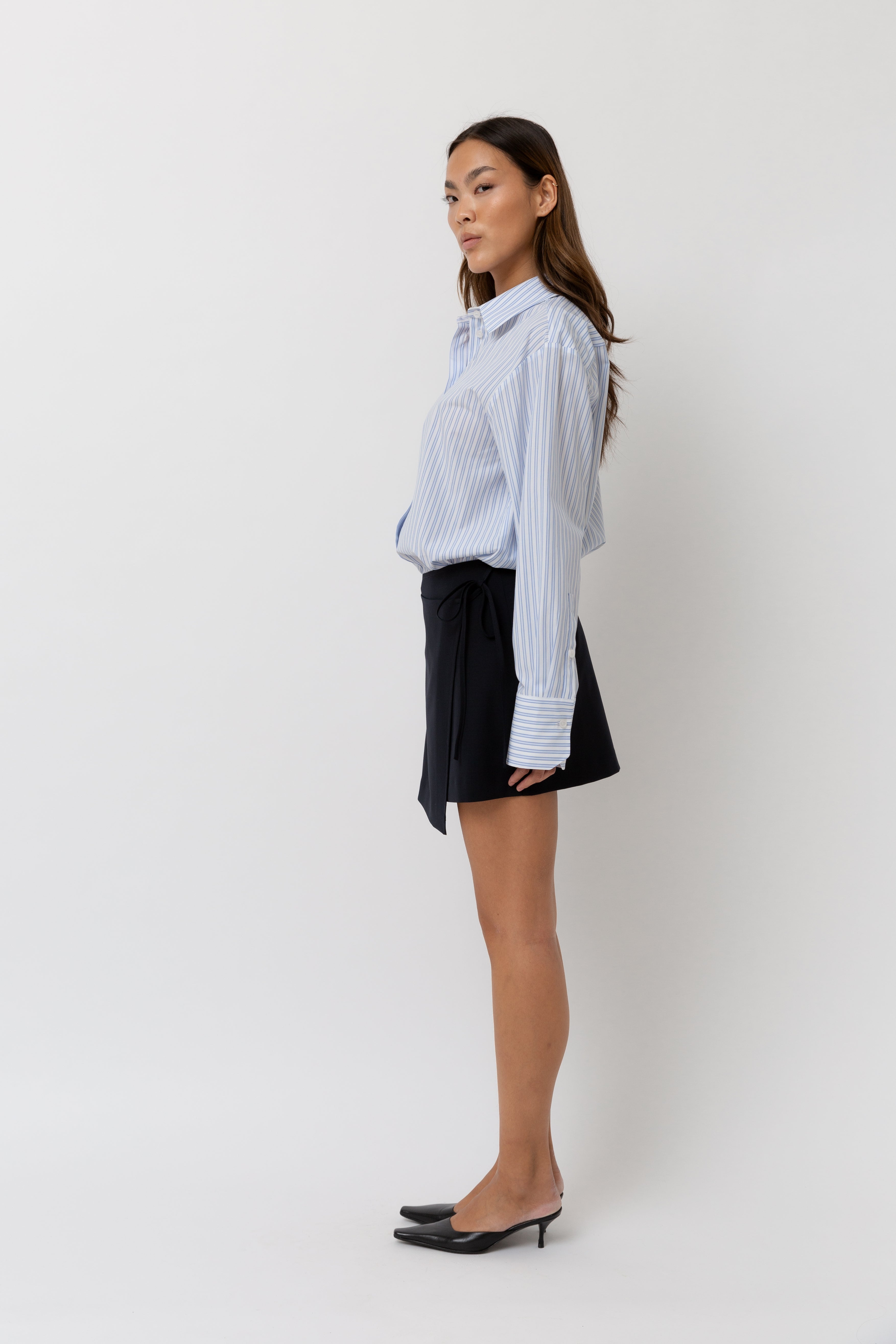 Ella Skirt Navy Blue