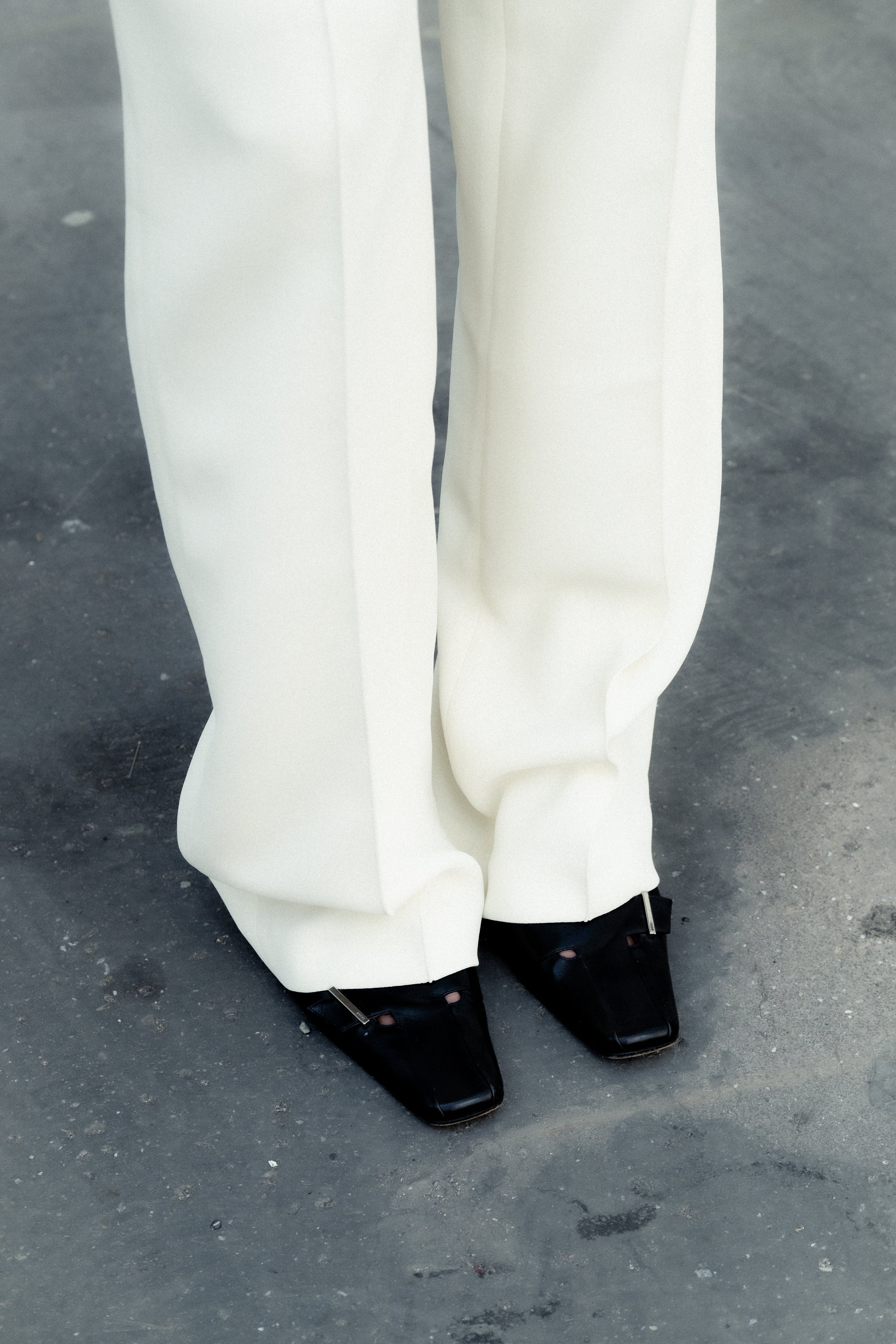 Marie Trousers White