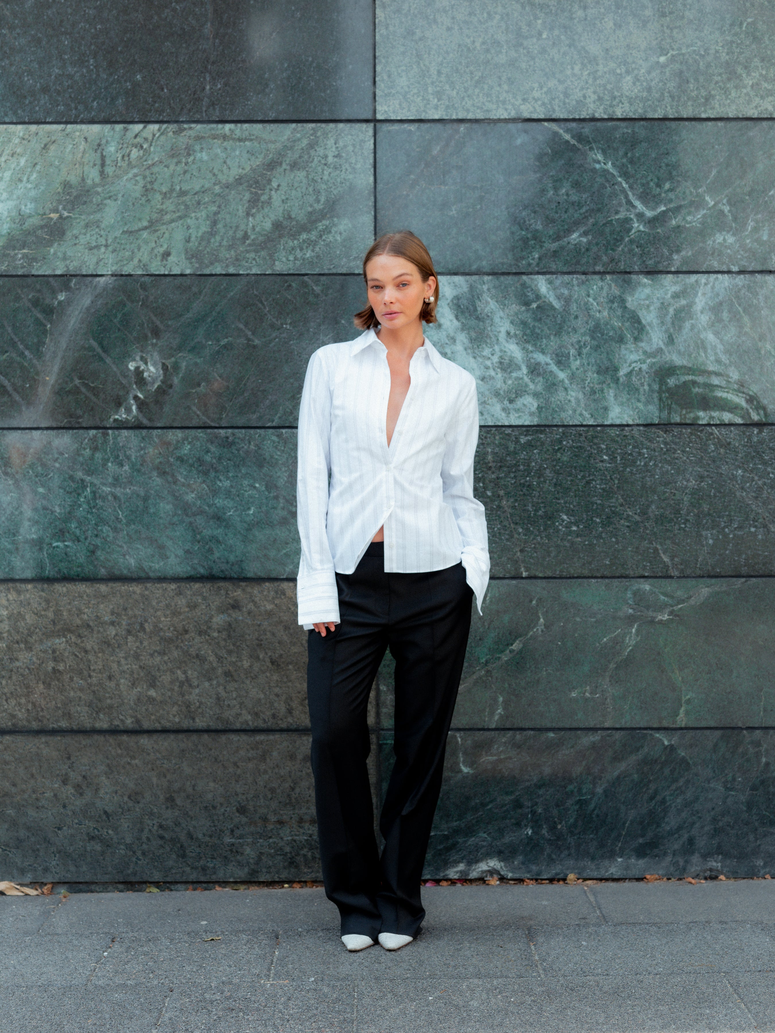 Lauren Fitted Shirt Striped