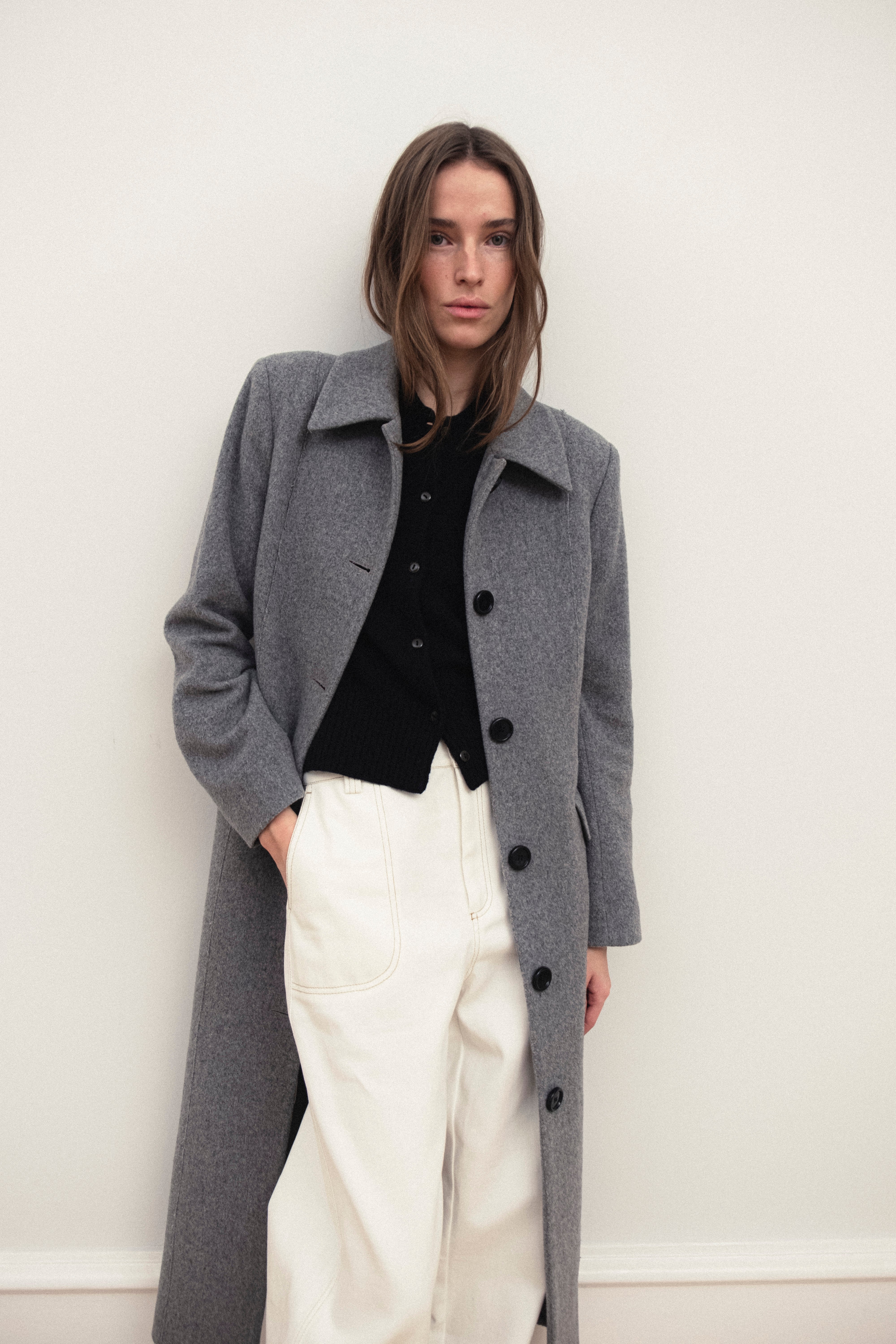 Caro Trousers White