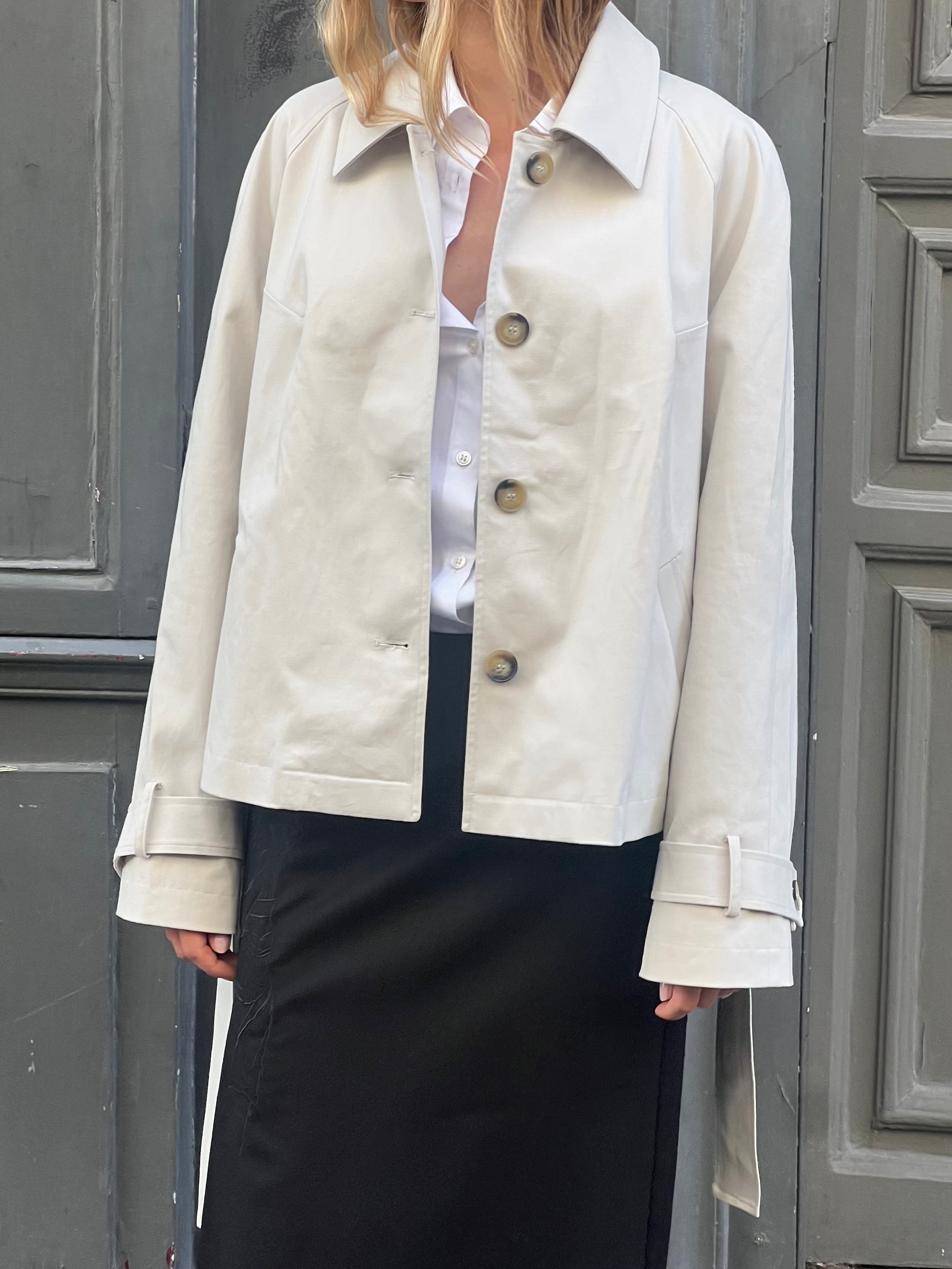 Cleo Trench Jacket Beige