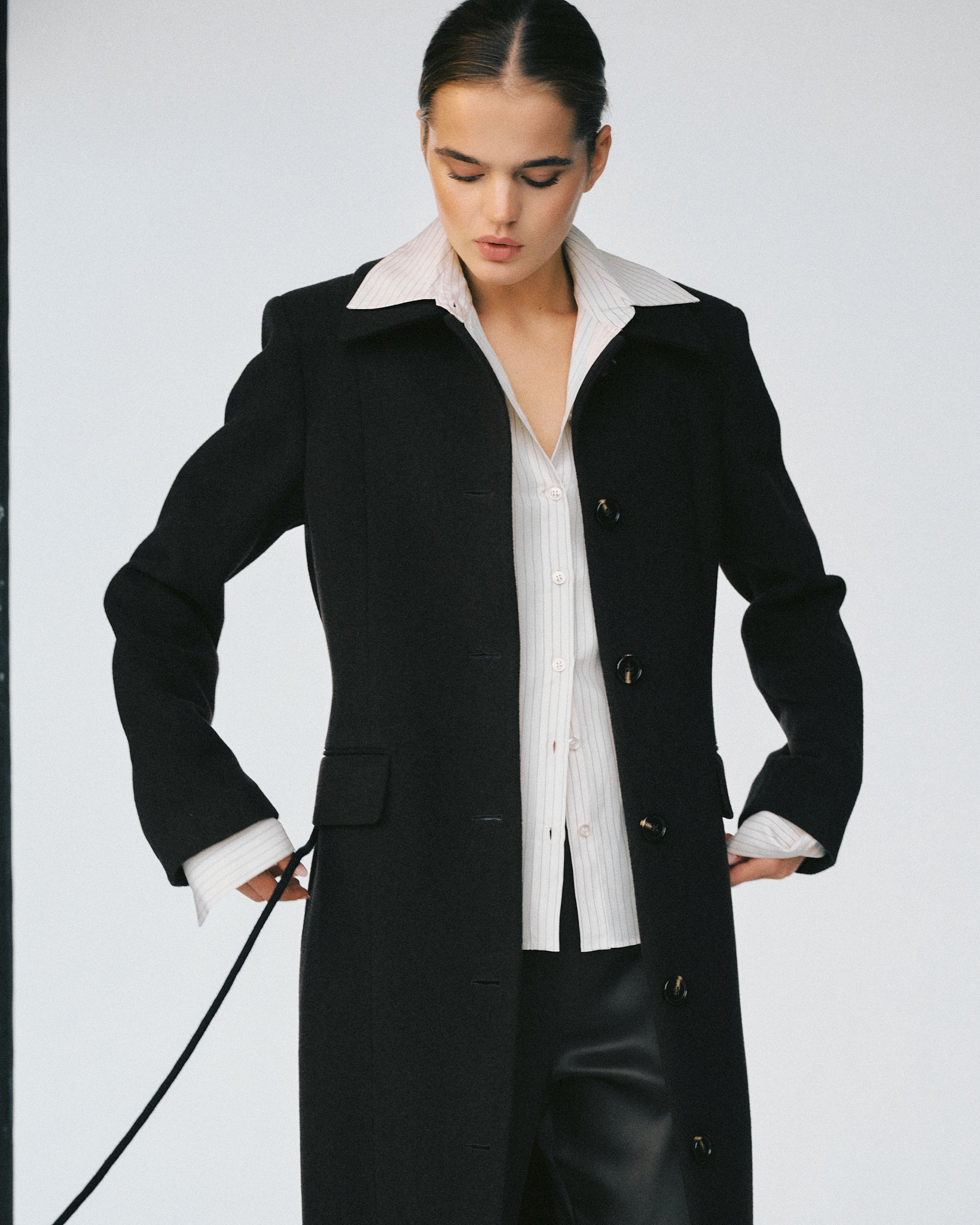 Julie Coat Dark Brown