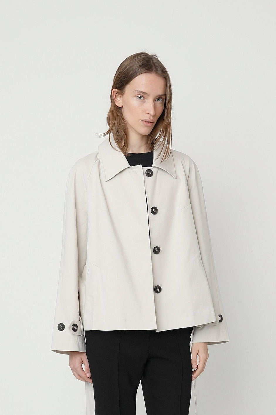 Cleo Trench Jacket Beige