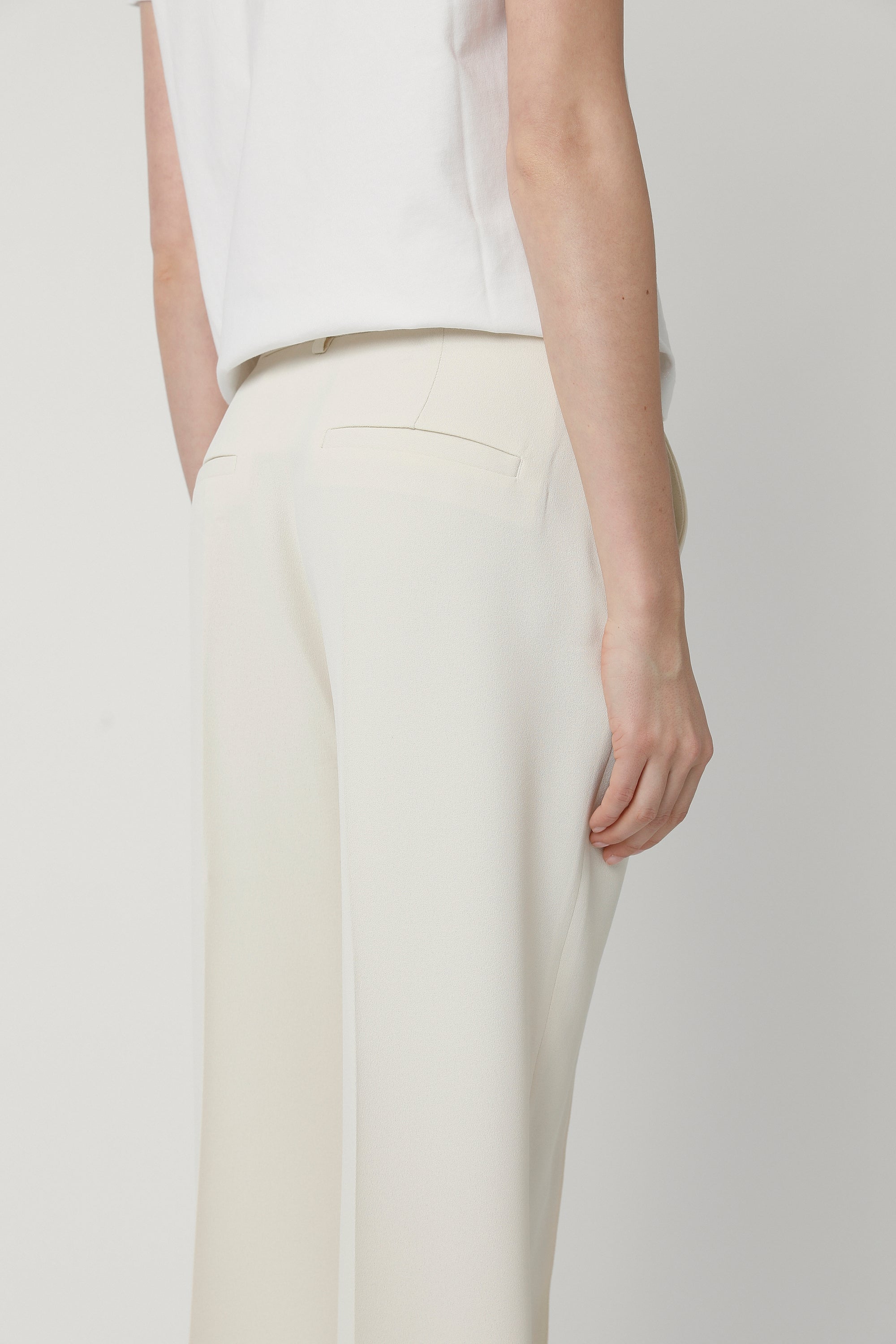 Marie Trousers White