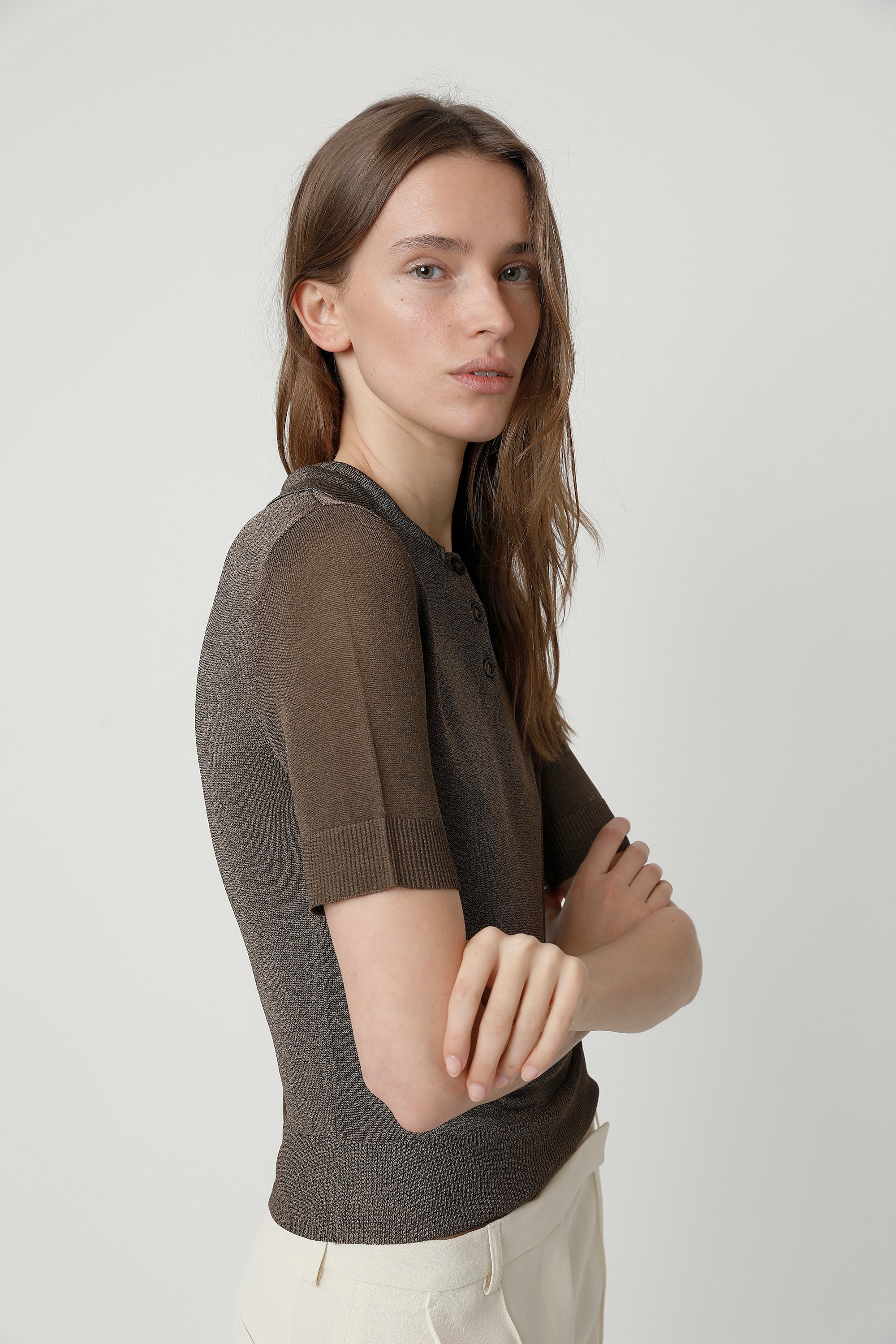 Luna Knit Polo