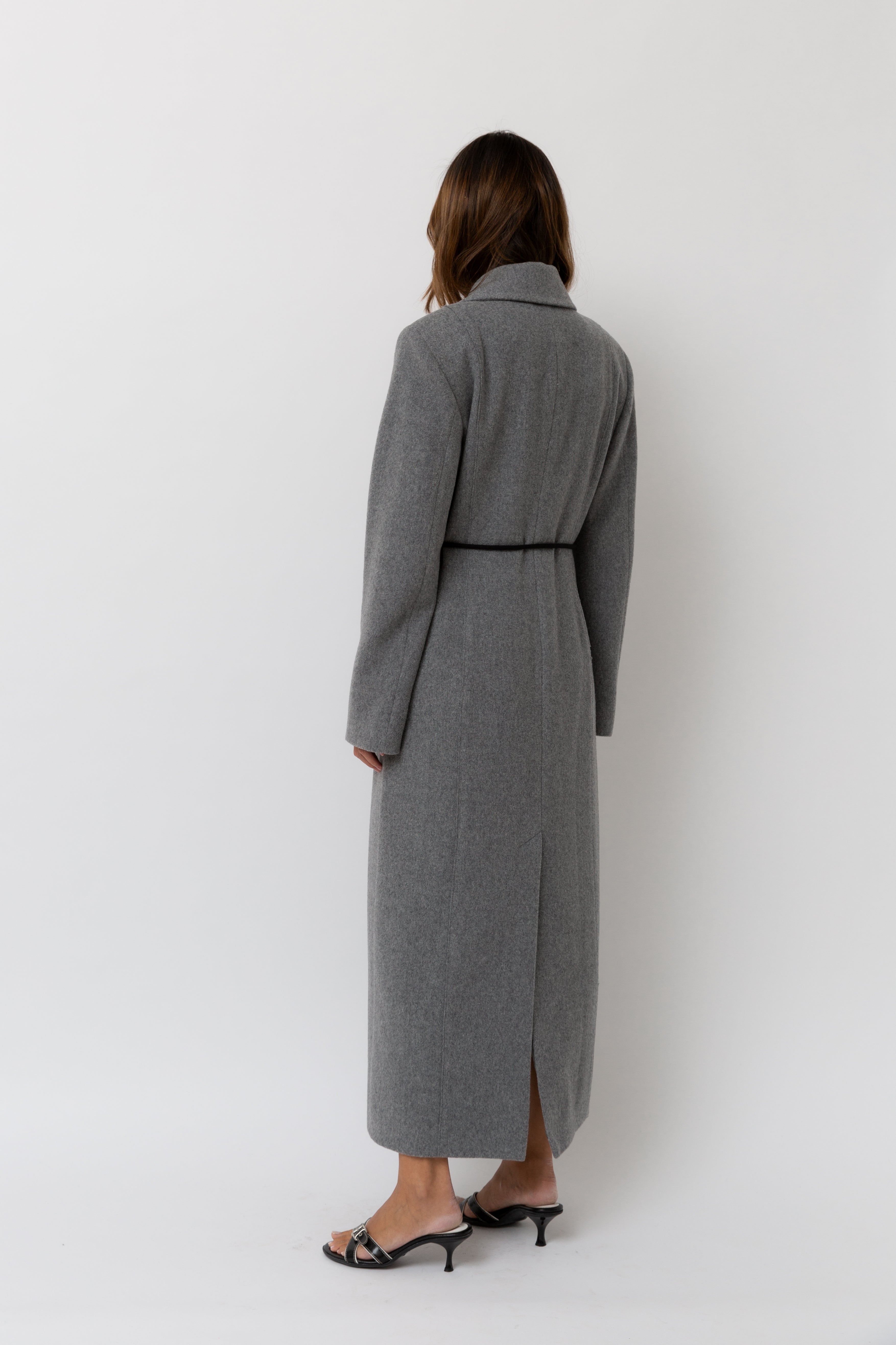 Julie Coat Light Grey