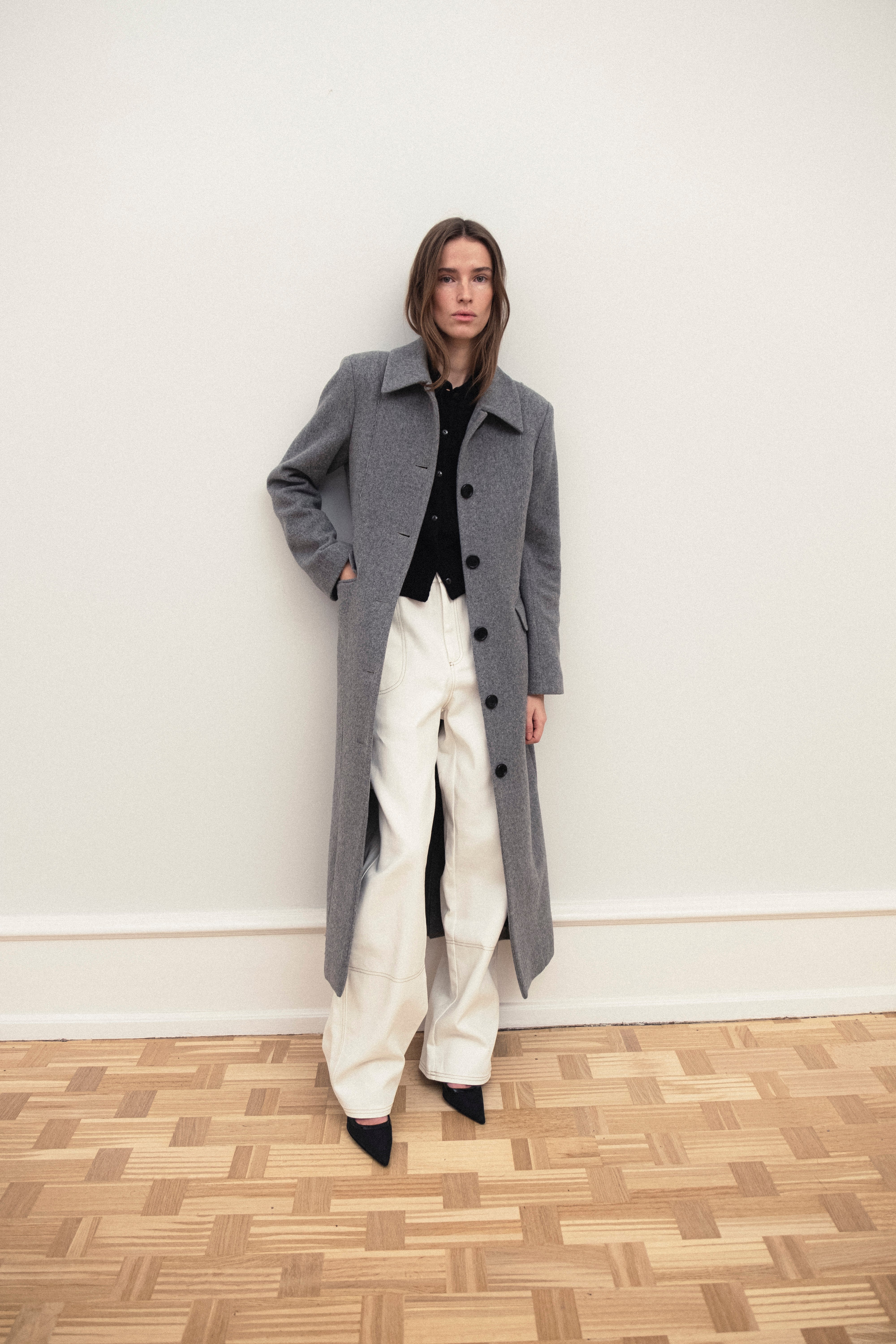 Caro Trousers White
