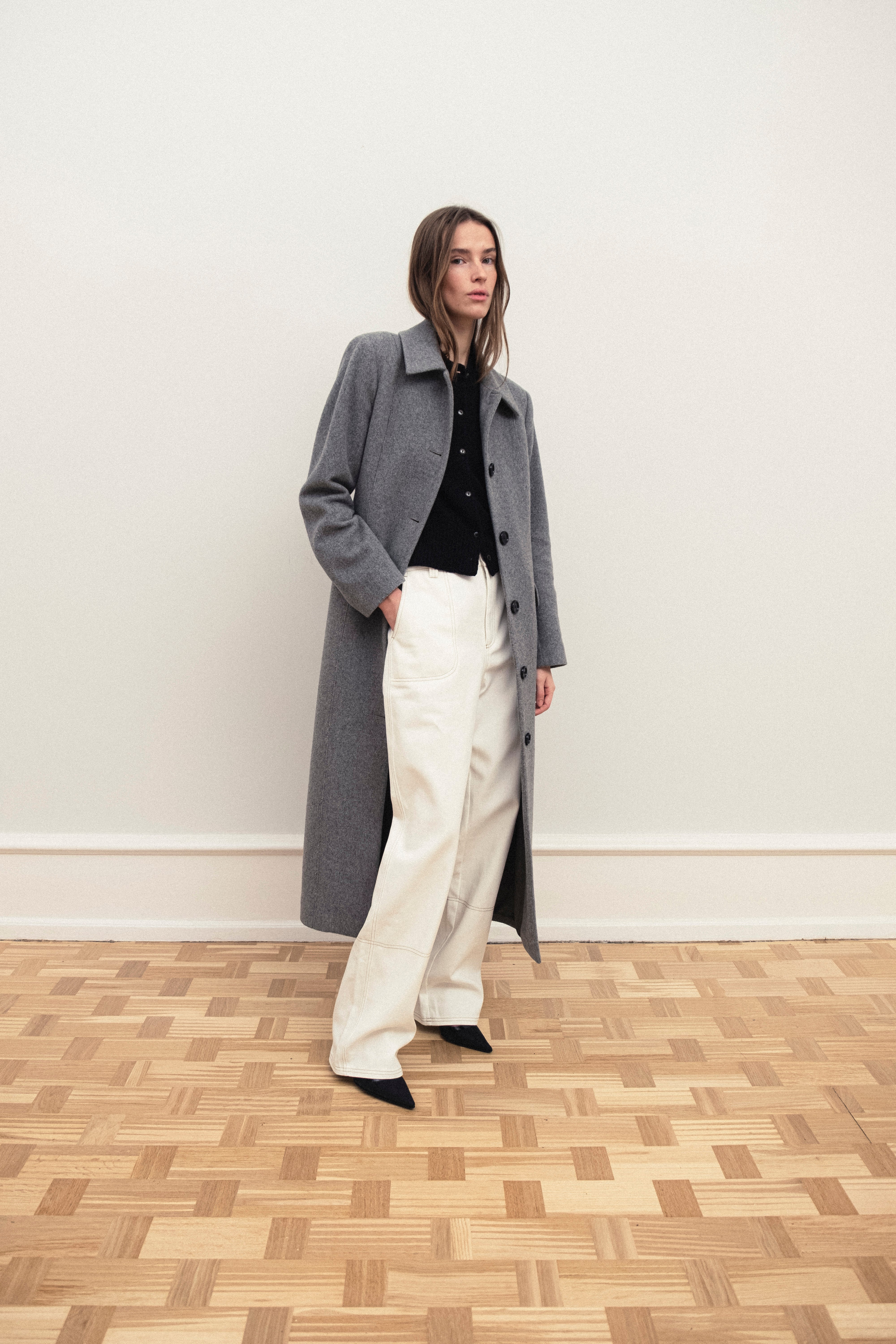 Caro Trousers White