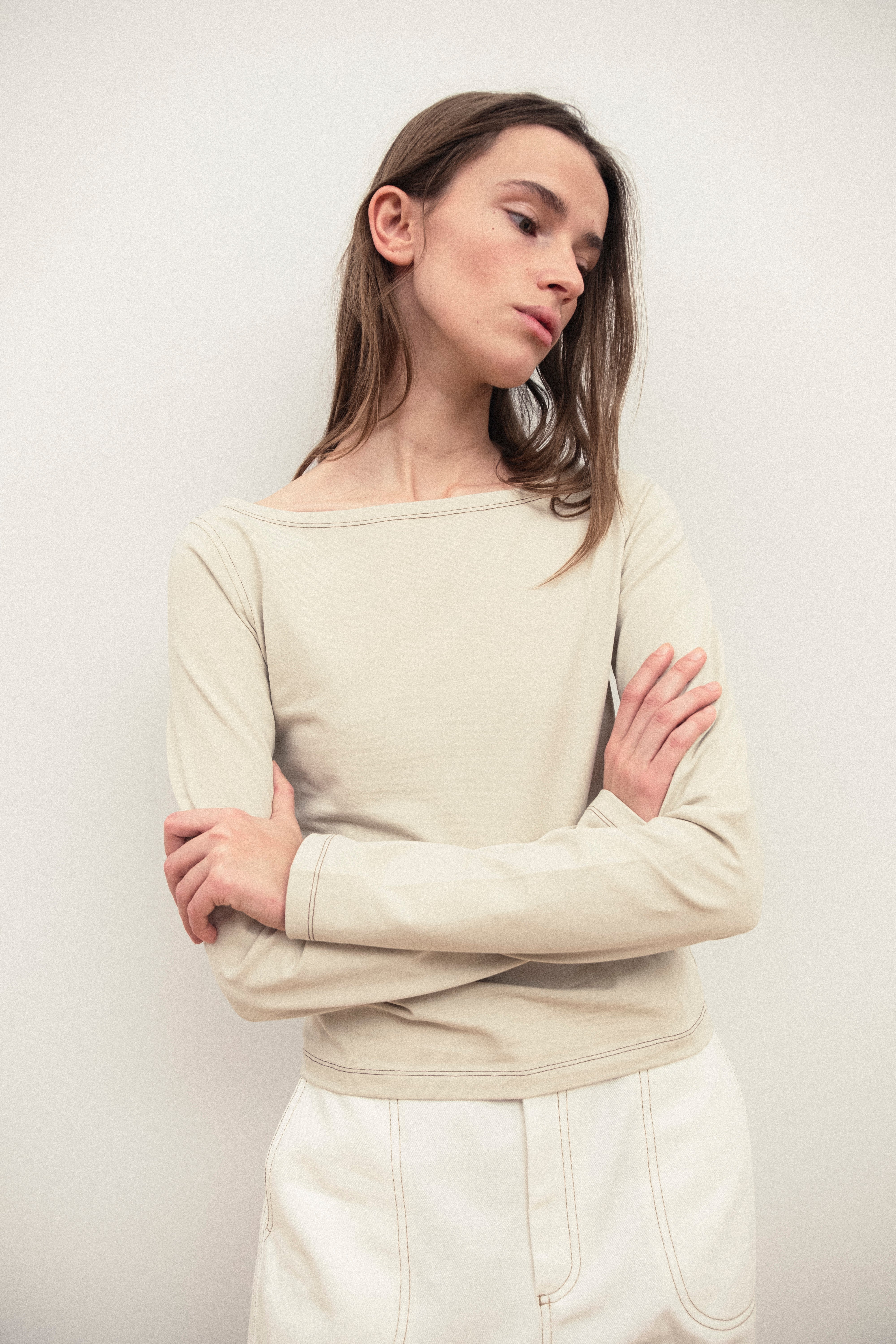 Frederikke Top Beige