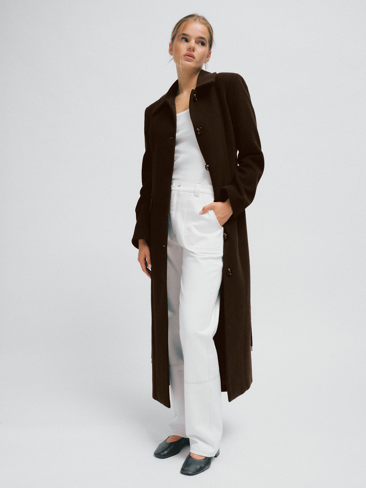 Caro Trousers White