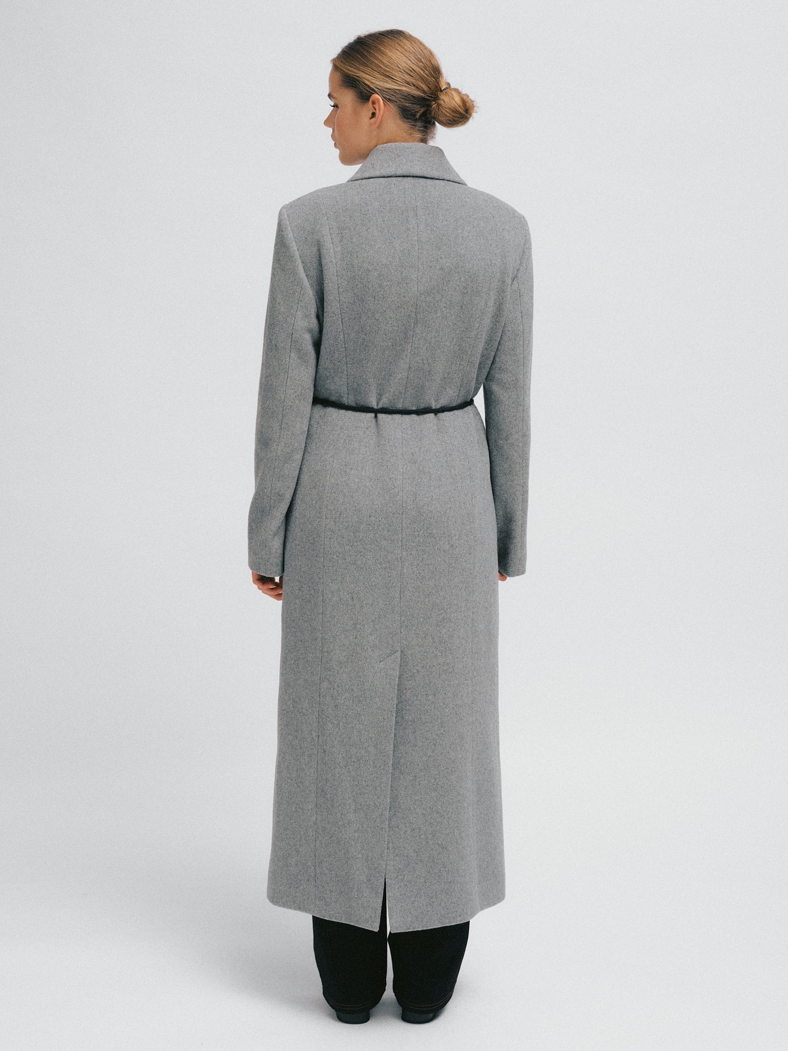Julie Coat Light Grey