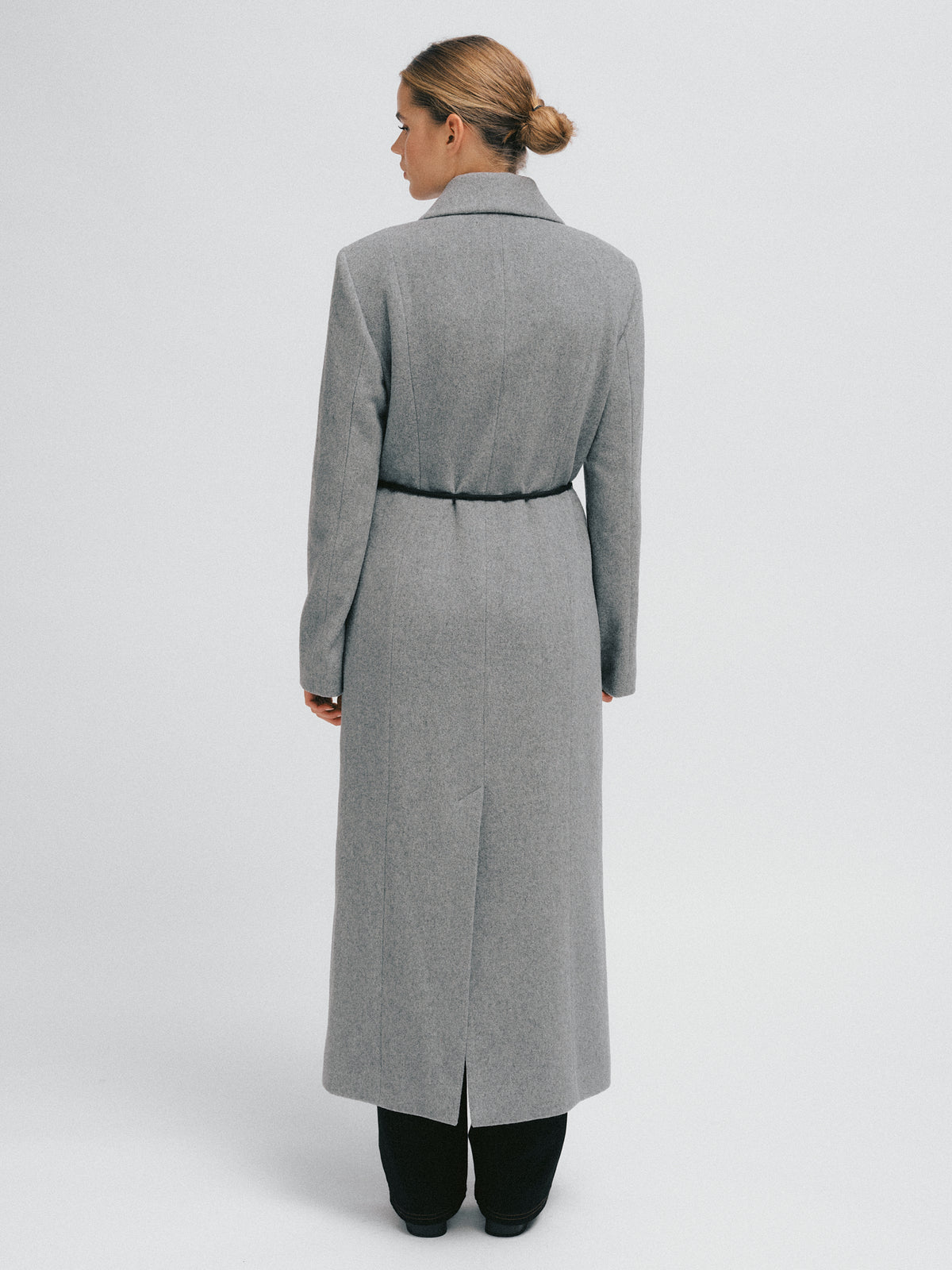 Julie Coat Light Grey